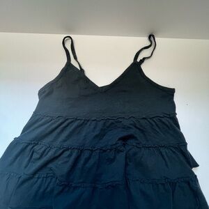 Black American Eagle Flowy Top